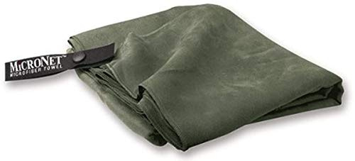 Mcnett Micronet Mikrofaser Handtuch, moosgrün