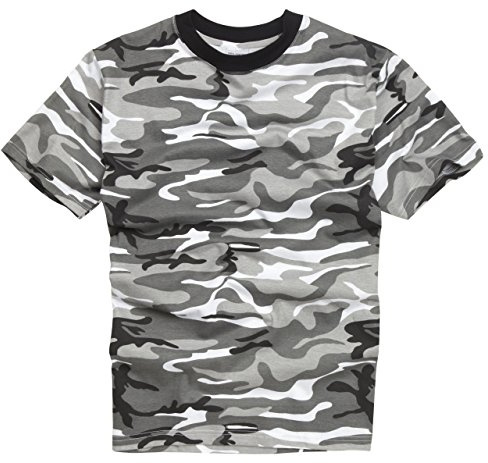 Army Camo T-Shirt 100% COTTON Military Combat Short Sleeve Top Unisex | 100% COTTON military combat mens womens T-Shirt. Authentic camouflage pattern prints. Fashion or tactical everyday durability