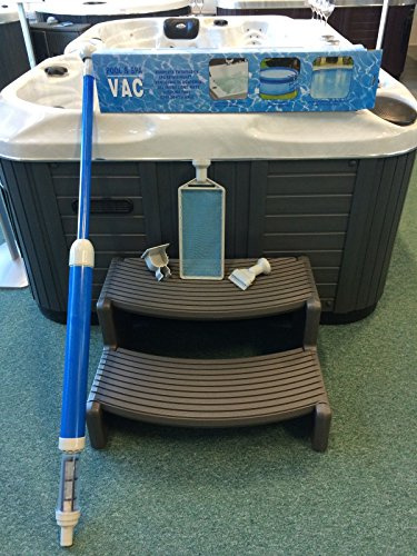 Blu Line Pool & Spa Vac Hot Tub Spa Pool Vacuum - Portable, Cordless, Versatile - Blue Plastic Pool Cleaner - 6.61 lbs