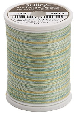 Sulky 733-4013 Blendables Thread for Sewing, 500-Yard, Sun and Sea