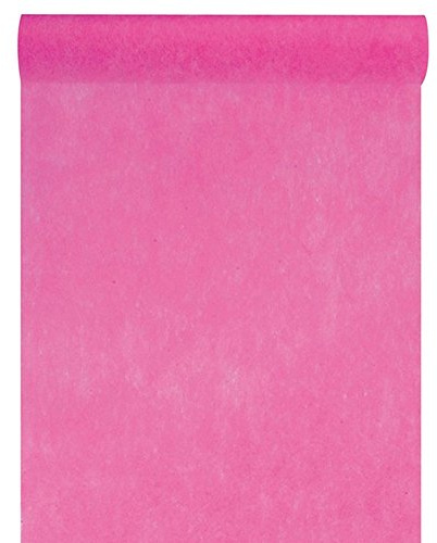 Bordslöpare Dekostoff fleece 30 cm x 10 m rosa