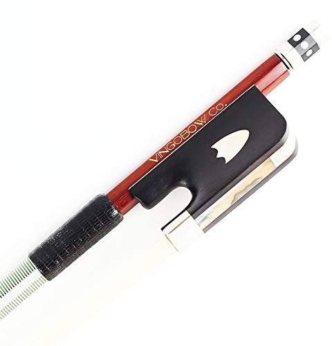 VINGOBOW Pernmabuco violabogen Bratsche bogen für fortgeschrittene Spieler Ebony Frog gut ausgewähltes Rosshaar Art No. 430 M.