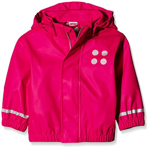 Kabooki Mädchen Jane 101-Rain Jacket Regenjacke, Rot (Red 364), 3 Jahre