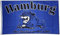 Flaggenfritze Fahne/Flagge Hamburg Bulldogge + gratis Sticker