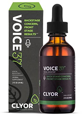Voice37 - Vocal Remedy for Singers - All Natural Vocal Booster - Mucus Expectorant - Soothes and Relieves Hoarseness - Enhance Your Singing and Speaking - 2 oz