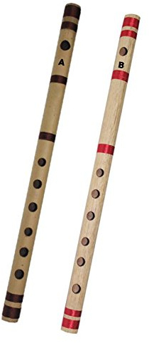 SG Musical Bansuri/flauta india de bambú a escala A y B