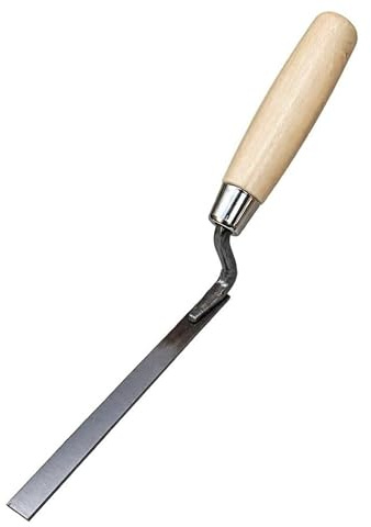 Extra Strong Carbon Steel Finger Pointing Trowel – Brick Repointing Tool for Mortar Joint Repair, Brickwork Restoration, Tuck Pointing, Repointing, Masonry Repairs, DIY & Pro (12 mm - 0.47 inch)