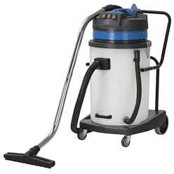 CVS2020.COM Industrial Commercial Wet Dry Vacuum Cleaner 80-liter stainless steel tank Capacity, 3000W Motor 220V-240V, Power take off socket use for Home, Garden & Carpet Cleaner