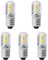 E10 LED Glühbirne, 5 Stück 240V Warmweiß lampe 1W 100LM 3000K,Miniatur Schrauben Ersatzbirnen (Warmweiß, 220-240V)