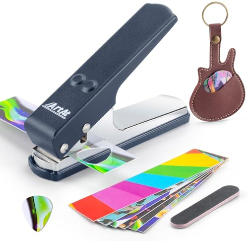 ArtAt DIY Guitar Pick Punch Kit - Medium Guitar Pick Maker for Musicians