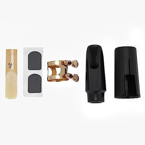 SUNGOOYUE Papier en Embout-SAXOPHONE, Abs Soprano SAX SAXOPHONE BOUCLE AVEC CAP METALLE BOUCLE PADS MUSICALES INSTRUMENTS