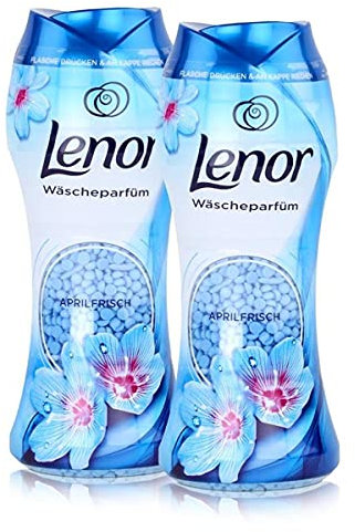 Lenor Unstoppables Wäscheparfüm Aprilfrisch 210g (2er Pack) - Frühlingsblume, Patschuli und weißes Zedernholz