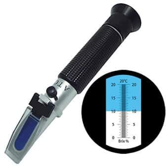 Cole-Parmer Refractometer w/ATC, 0-32%, Brix