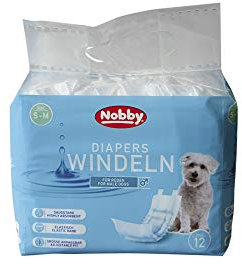 Nobby Windeln für Rüden, S-M, 30-46 cm, 1 Packung (1 x 12 Stück)