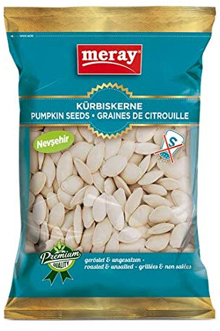Meray® Pumpkin Seeds Roasted without Salt - Nevsehir tuzsuz Kabak cekirdegi (200 g)