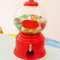 elemhome Kids'Candy Machine à bonbons portable pour enfants - Mini machine à bonbons créative - Distributeur de capsules à bulles - Cadeau pour enfants (rouge)
