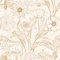 Alzkkll Selbstklebende Tapete Blumen, 300 * 44.5cm Verdicken Gold/Weiß Tapete Vintage Blume Blatt Tapete Selbstklebend Wandverkleidung Selbstklebend Möbelfolie für Wand Möbel Regal Liner Dekor