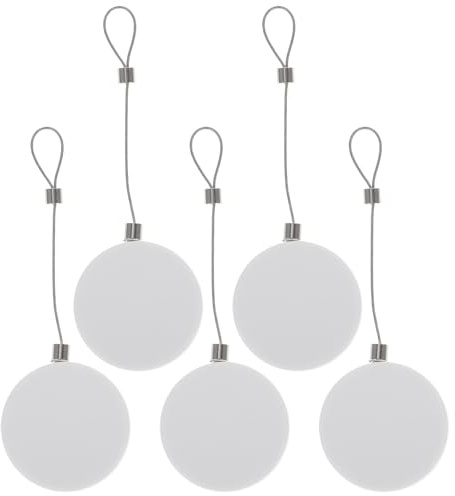 HOMSFOU Lot De 5 Boîtiers Antivol Rétractables Pour Câbles De Magasin Avec Clés Gestion Des Câbles Anti-Perte Auto-Adhésive Pour Téléphones Et Électroniques En Exposition