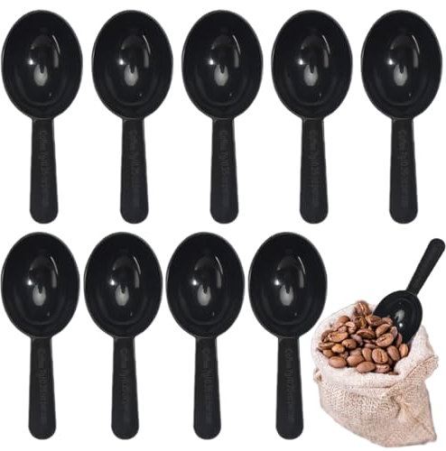 Lot de 10 cuillères doseuses en plastique - 7 g - Cuillères doseuses en poudre - Cuillères à protéines - Cuillères à café - Cuillères doseuses pour la cuisson et les liquides