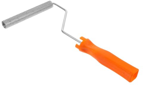 Rodillo Pulgadas y Antiespumante Plástico 6 de Púas Aluminio