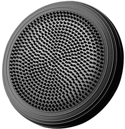 harayaa Cojín de Equilibrio para Actividades Deportivas, Grueso Y Antideslizante, con Disco de Equilibrio Central Y Asiento Flexible, Cojín de Escritura, Negro