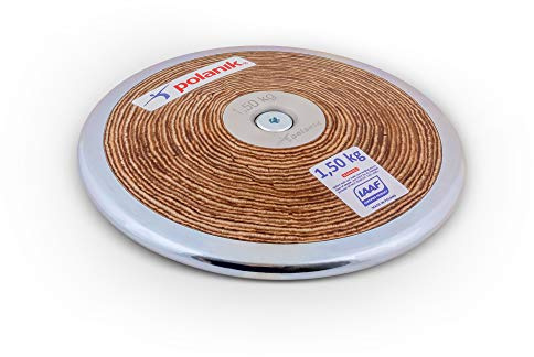 polanik tävlingsdiskus HPD17 trä med mellanskivor – 1,50 kg