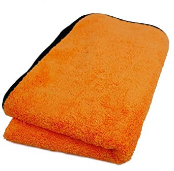 Orange Drymaster extra saugfähiges Auto Microfasertuch in 90x60cm Autopflege 800 GSM