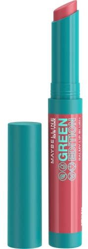 Maybelline Green Edition Balmy Lip Blush, Formulated With Mango Oil, Lightning, Cocoa Nude, 1 Conteggio