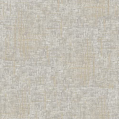 Paoletti Luxe Serafina abstrakt vinyltapet, champagne