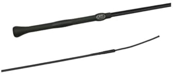 Fleck EVO-Grip - Fusta de doma (nailon, 110 cm), color negro