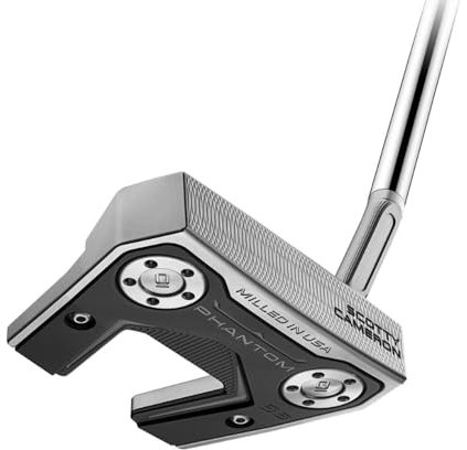 Scotty Cameron Phantom Putter 5,5 86,4 cm - Herren Golf Putter - Graphit Schaft - Oversize Paddle Griff - 35 Grad Loft - 3,5 Grad Lie - Modell 748R