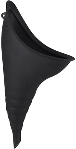 Frauen Im Stehen Pinkelhilfe,Wiederverwendbarer Pinkelhilfe für Frauen mit Verlängerungsrohr,Silikon Trichter Frauenurinal für Frauen,Tragbares Frauenurinal,Wandern Camping Zubehör Unterwegs,Camping