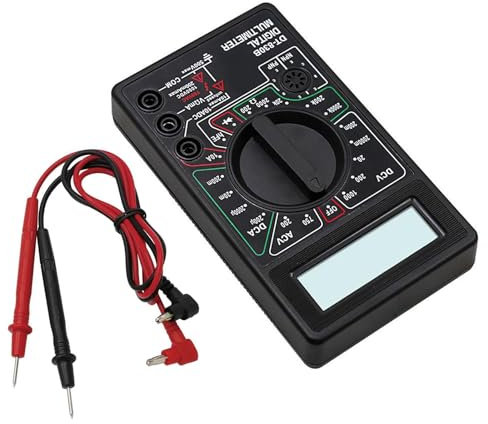 Multimètre Numérique Haute Précision Avec Écran LCD Clair Multimètre Portable Pour Les Électriciens Professionnels Amateurs