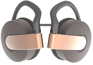 Aiwa HPB-SW20 | Auriculares inalámbricos de Oreja Abierta | Bluetooth 5.3 | Sonido Surround Espacial | Micrófono Manos Libres Integrado | Autonomía hasta 12 Horas | Color Cobre/Grafito