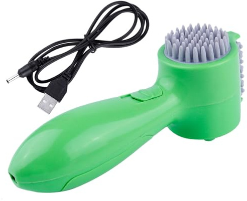 GALPADA Dispositivo di Massaggio Cervicale e Testa Elettrico USB Portatile Rullo Massaggiante Regolabile, Strumento Compatto per Schiena, Vita e Gambe, Adatto per Terapia e Colore Casuale