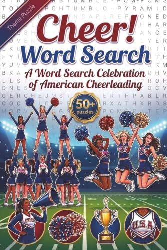 Cheer! A Word Search: A Word Search Celebration of American Cheerleading