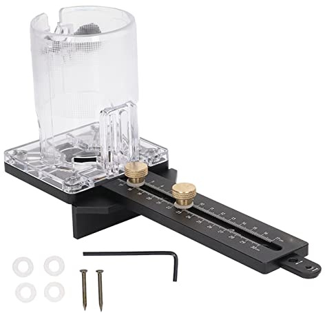 Base di Scanalatura del Cerchio di Fresatura, Fresatrice Compatta Tagliabordi Manuale Falegnameria per Falegnameria Utensile Taglio per Legno 65 Mm di Diametro