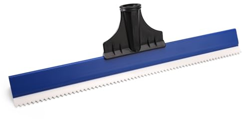 Epoxy Floor Squeegee, 16 Inch Epoxy Squeegee with 0.16 Inch Teeth Notched for Self Leveling Cement Urethane Trowel Spreader Floor Tools for Professionals Beginners