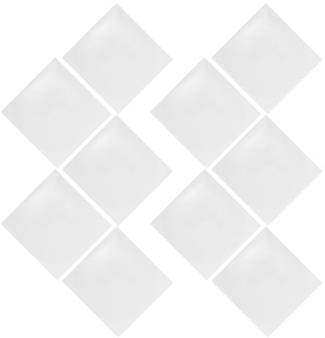 BUGUUYO 10 Piezas De Película Protectora para Raqueta De Tenis De Mesa Película Protectora para Superficie De Raqueta Cubierta De Repuesto para De Tenis De Mesa Protector De