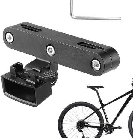 Soporte de sillín para luz trasera de bicicleta, PC, soporte de asiento para alarma y control remoto inalámbrico, soporte de luz trasera LED para iluminación de seguridad de bicicleta y accesorios de