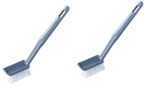 Elliott Long Handled Dish Wash Brush with Rectangular Head 22cm x 4cm x 22cm (Pack of 2)