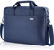 Voova Bolsa Portátil Maletín Ordenador de 17 17.3 Pulgadas Grande Bolso de Hombro Bandoleras un 30% Más de Capacidad Impermeable Duradera se Puede Poner Encima de la Maleta Azul