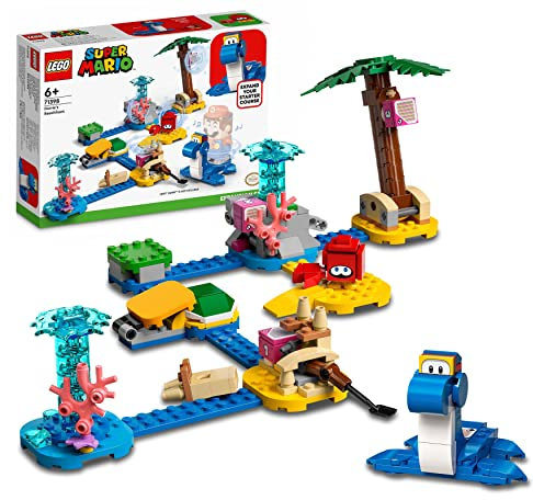LEGO 71398 Super Mario Dorrie’s Beachfront Expansion Set