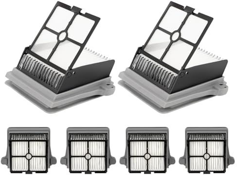 (6 Pièces) iFLOOR 5 Breeze Complete Filtres HEPA Compatibles avec Tineco Floor ONE S7 PRO/ONE S6 Smart Sans Fil Pour Aspirateur Humide Et sec, Pièces De Rechange 6 Filtres