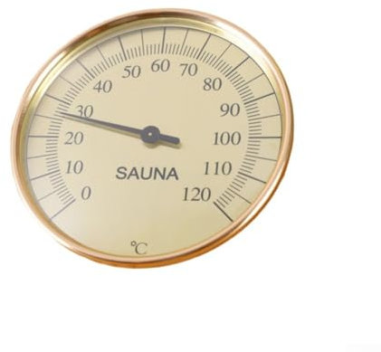 Termómetro higrómetro para interiores, medidor digital de humedad de habitación, medidor de temperatura preciso, para sala de vapor de sauna (temperatura)