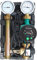 Unidelta Pumpengruppe mit Thermostat von 20-43 Grad C und Hocheffizienzumpe 25/6 für Fußbodenheizung, 11849 (41R)