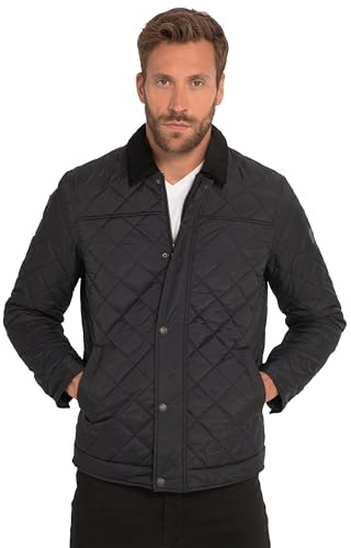 JP 1880 Blouson Matelassé avec Col en Velours Côtelé Veste Homme (lot de 1)