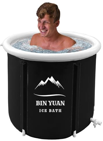 Vasca da bagno gonfiabile pieghevole ICE 80x80cm Vasca da bagno fredda all'aperto - Vasca Spa indipendente per adulti