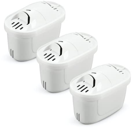 Finest-Filters Water Filter Cartridges for Brita Maxtra+ Plus Jug, Compatible Maxtra Plus Replacement Brita Kettle Universal Filter Cartridge (3 Pack)