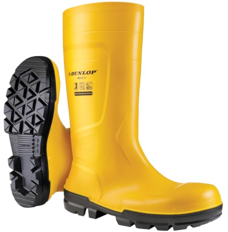 DUNLOP Protective Footwear, NB2JF01, Work-It S5, Amarillo, Talla